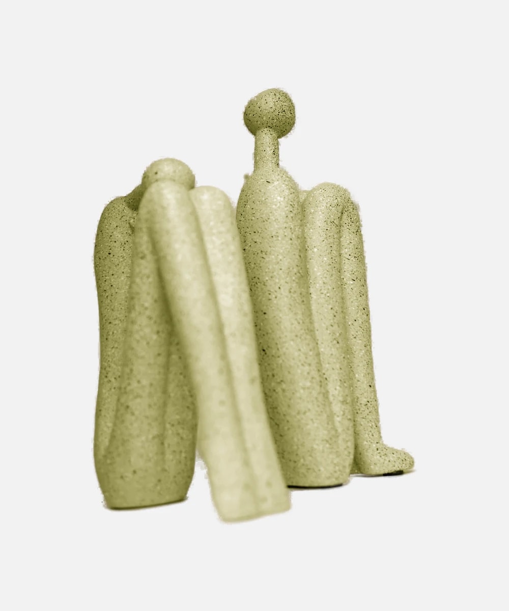 Vază Chamber — Verde oliv